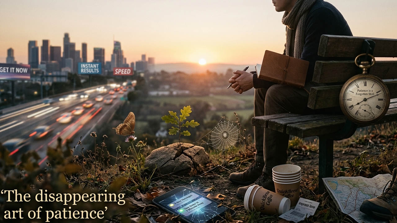 The disappearing art of patience